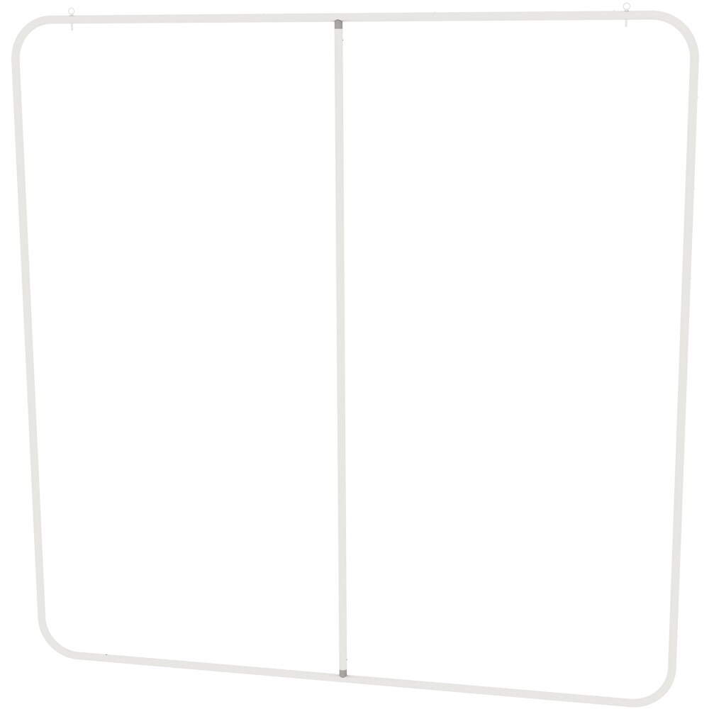 8ft Hanging Banner Flat Panels — 96 in Hardware Only